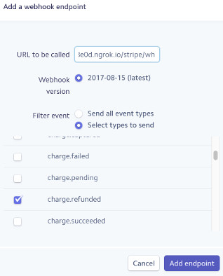 Stripe webhook example