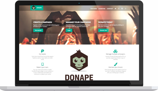 Donape web app